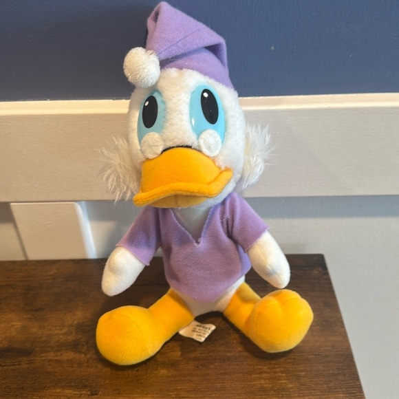 Vintage Mickey’s 8” A Christmas Carol Disney Scrooge McDuck Plush Toy 1980’s - Picture 1 of 6